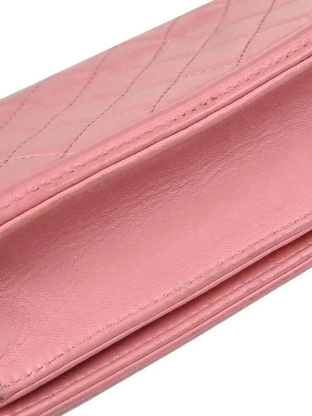 Chanel Pink Lambskin Boy Brick Flap Bag Shoulder Bag NQ04837